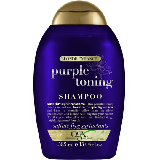 Purple Toning Shampoo, 385 ml OGX Sjampo