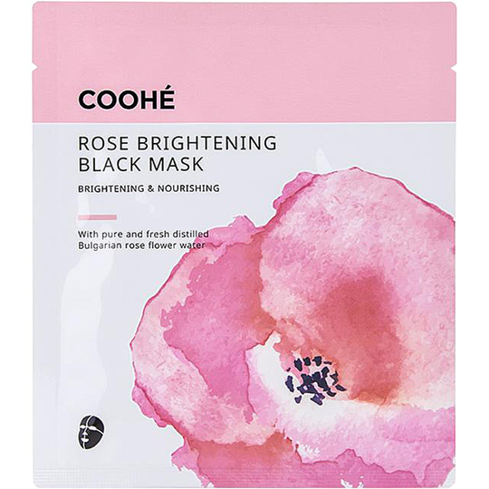 Rose Brightening Black Mask, Coohé Ansiktsmaske