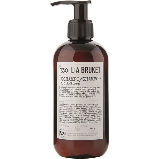 L:A Bruket Shampoo Birch 240 ml