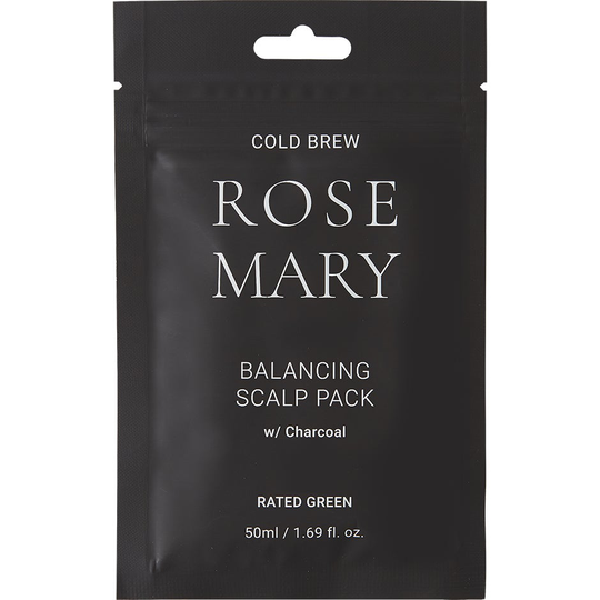Cold Brew Rosemary Balancing Scalp Pack w/ Charcoal, 50 ml Rated Green Pleiende hårprodukter