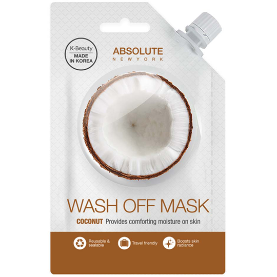 Spout Coconut Wash Off Mask, 25 g Absolute New York Ansiktsmaske