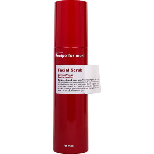 Facial Scrub, 100 ml Recipe for men Peeling