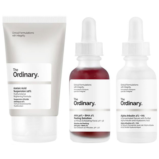 The Ordinary Set of Actives - Bright Skin, The Ordinary Hudpleie