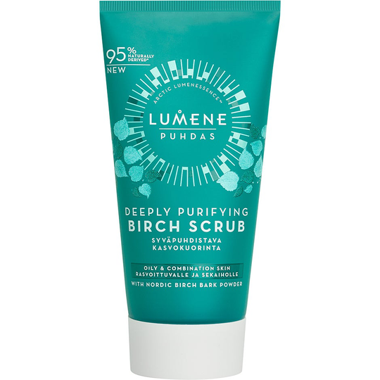 PUHDAS Deeply Purifying Birch Scrub, Lumene Peeling