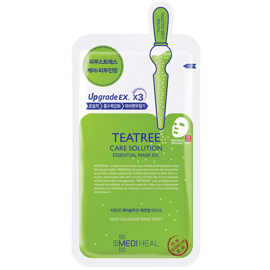 Teatree Care Solution Essential Mask, Mediheal Ansiktsmaske