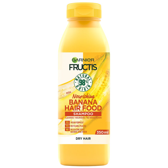 Fructis Hair Food Shampoo Banana, 350 ml Garnier Sjampo