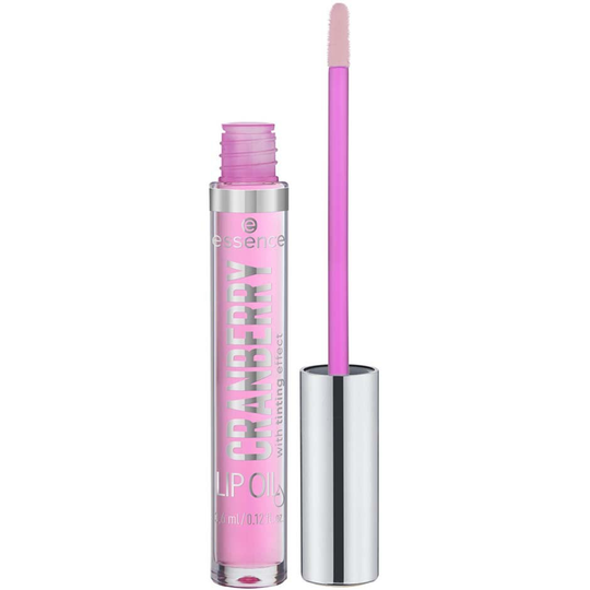 Cranberry Lip Oil, 4 ml essence Leppeglans