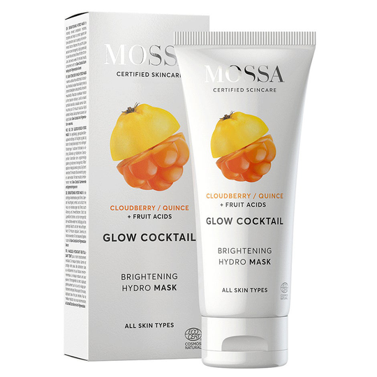 Glow Cocktail Brightening Hydro Mask, 60 ml MOSSA Ansiktsmaske