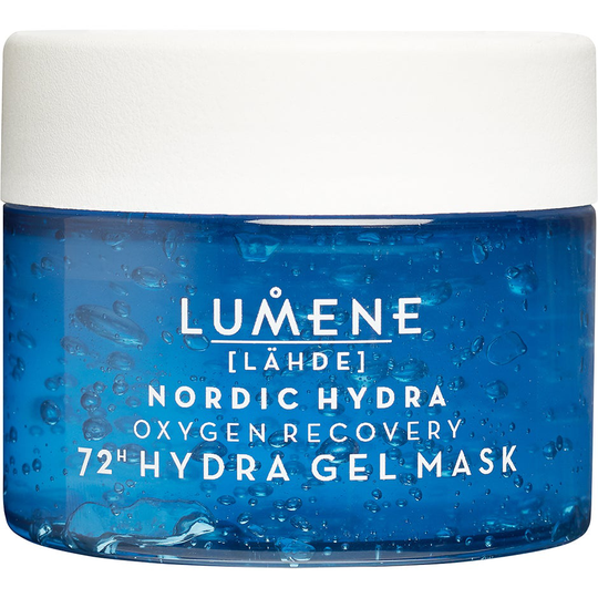 LÄHDE Nordic Hydra Oxygen Recovery 72h Hydra Gel Mask, Lumene Ansiktsmaske