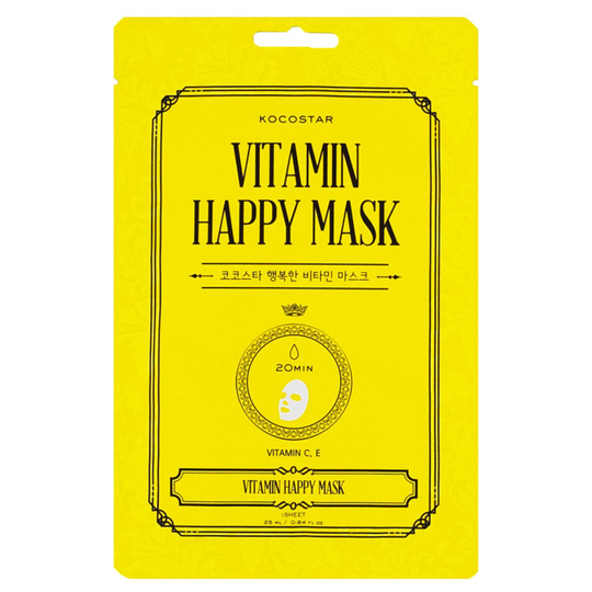 Vitamin Happy Mask, 25 ml Kocostar Ansiktsmaske