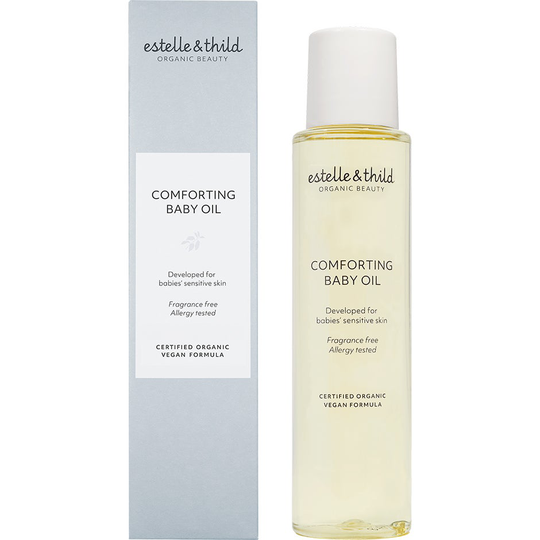 Estelle & Thild BioCare Baby Comforting Body Oil, 100 ml estelle & thild Hudkrem for barn