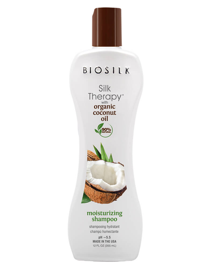 Biosilk Organic Coconut Oil Moisturizing Shampoo 355 ml