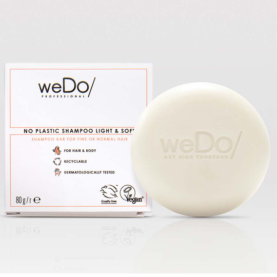 Shampoo Bar Light & Soft, 80 g weDo Sjampo