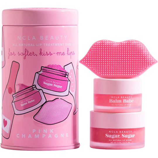 NCLA Beauty Pink Champagne Lip Care Value Set