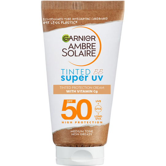 Ambre Solaire Tinted BB Super UV, 50 ml Garnier Solkrem