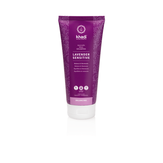 Khadi Ayurvedic Elixir Shampoo Lavender Sensitive 200 ml