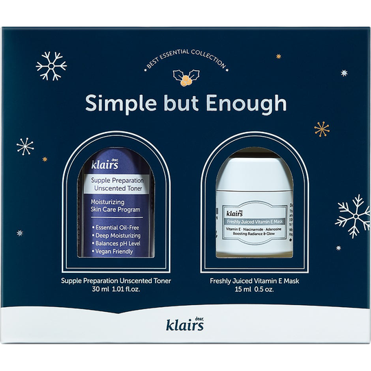 Simple but Enough - Skincare Kit, 45 ml Klairs Pakker og reisekit