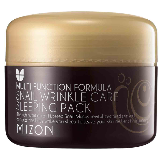 Snail Wrinkle Care Sleeping Pack, 80 ml Mizon Ansiktsmaske