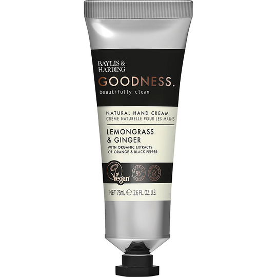 Goodness Lemongrass & Ginger Hand Cream, 75 ml Baylis & Harding Håndkrem