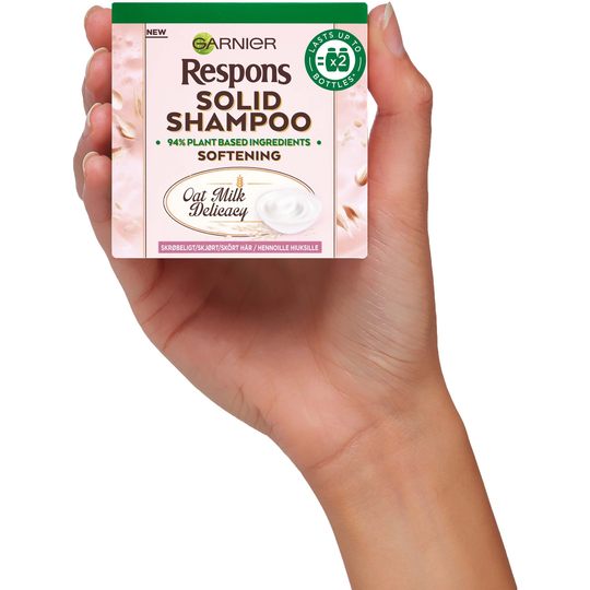 Garnier Respons Solid Shampoo Oat Milk Delicacy 60 g