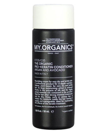 My.Organics The Organic Pro-Keratin Conditioner Argan And Avocado 50 ml