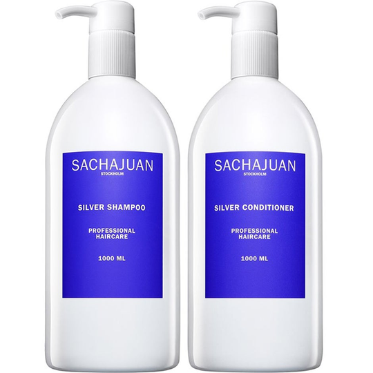 Silver Shampoo & Conditioner Duo, Sachajuan Sjampo