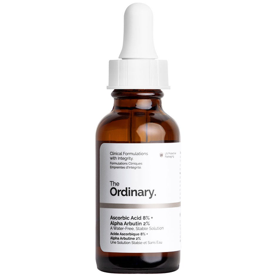 Ascorbic Acid 8% + Alpha Arbutin 2%, 30 ml The Ordinary Serum & Olje