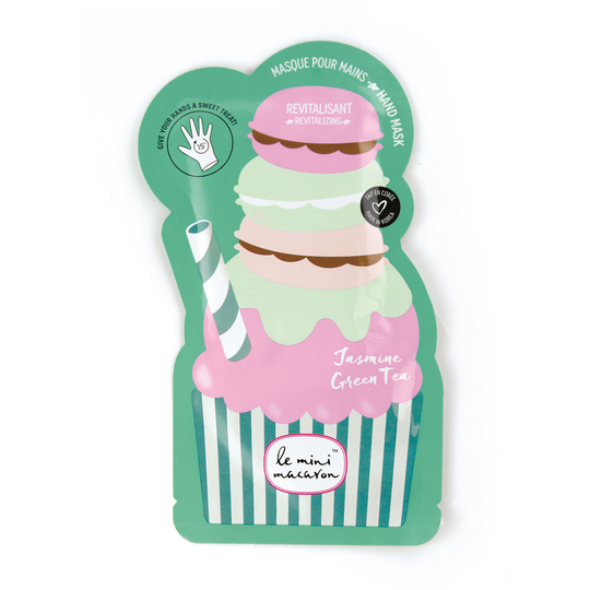Le Mini Macaron Hand Mask Jasmine Green Tea