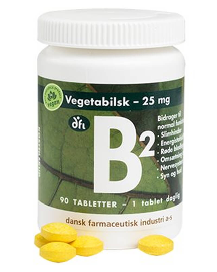 Berthelsen Naturprodukter - B2 25mg