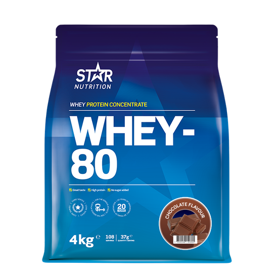 Whey-80 Myseprotein 4 kg​