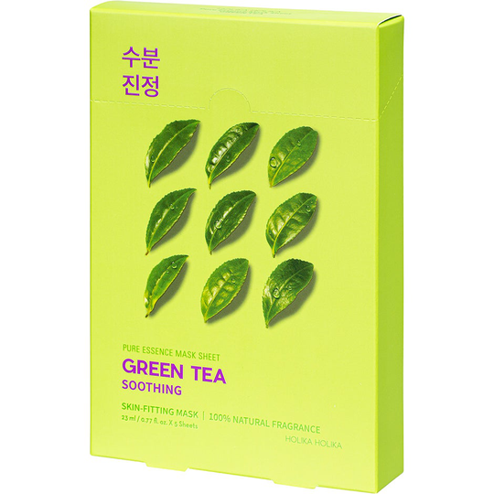 Pure Essence Mask Sheet Pack Green Tea, Holika Holika Ansiktsmaske