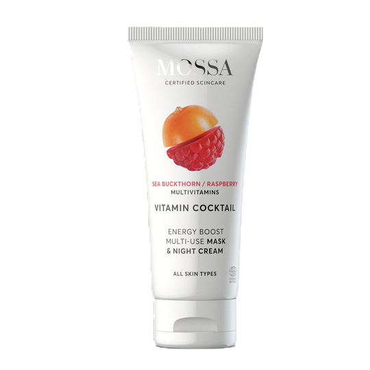 Vitamin Cocktail Mask&Night cream, 60 ml MOSSA Nattkrem