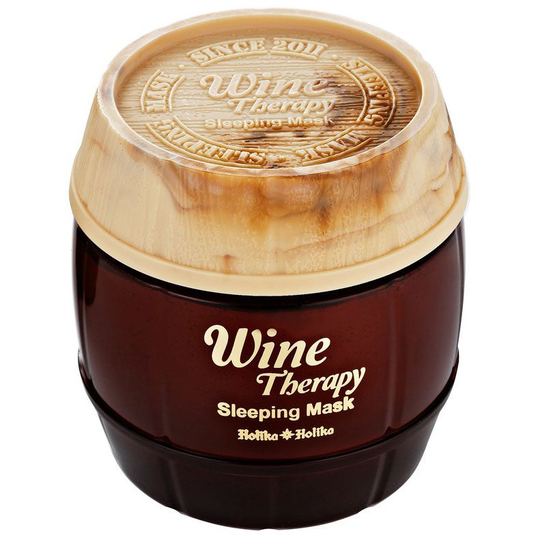 Wine Therapy Sleeping Mask, Red Wine, 120 ml Holika Holika Ansiktsmaske
