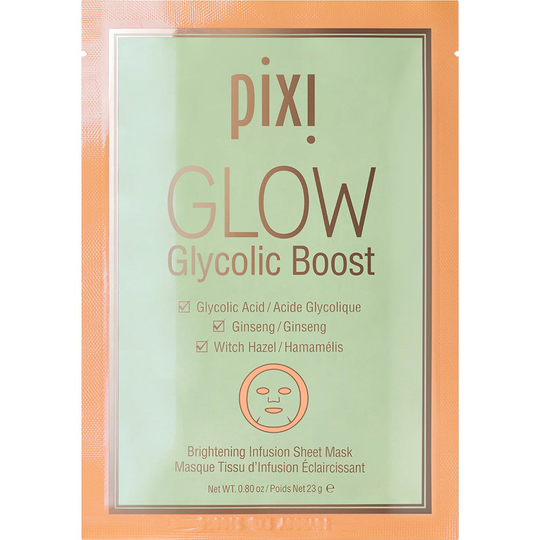 Pixi GLOW Glycolic Boost Sheet Masks, Pixi Sheet Masks