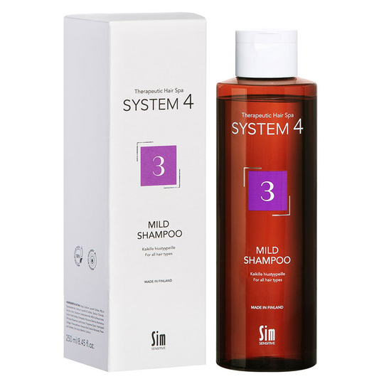 System 4 3 Mild Shampoo, 250 ml SIM Sensitive Sjampo