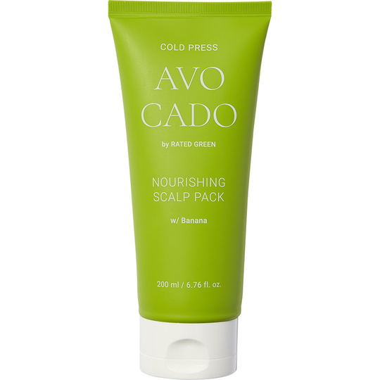 Cold Press Avocado Nourishing Scalp Pack w/ Banana, 200 ml Rated Green Pleiende hårprodukter