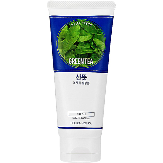 Holika Holika Daily Fresh Green Tea Cleansing Foam, 150 ml Holika Holika Ansiktsrengjøring