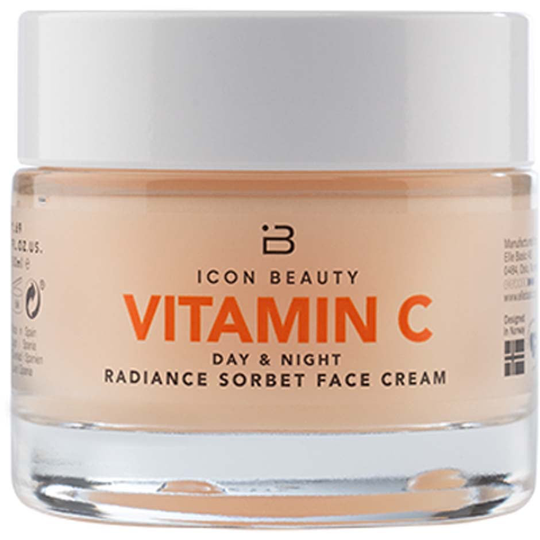 Vitamin C Facial Sorbet Cream, 50 ml Icon Beauty Dagkrem