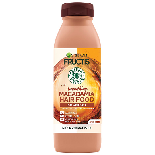 Fructis Hair Food Shampoo Macadam, 350 ml Garnier Shampoo