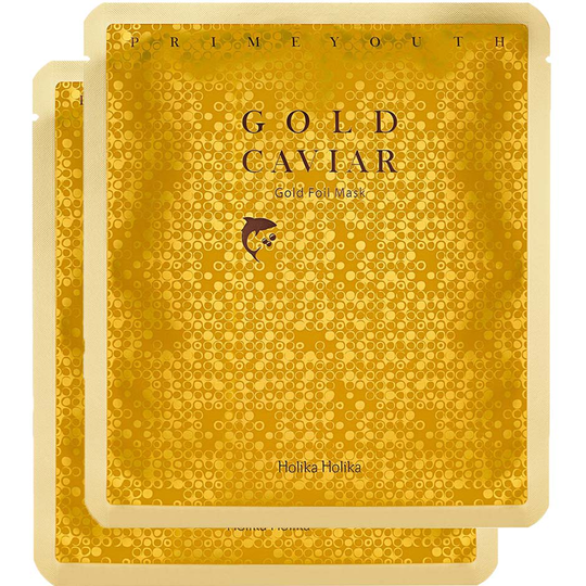 Prime Youth Gold Foil Mask 2P, Holika Holika Hudpleie