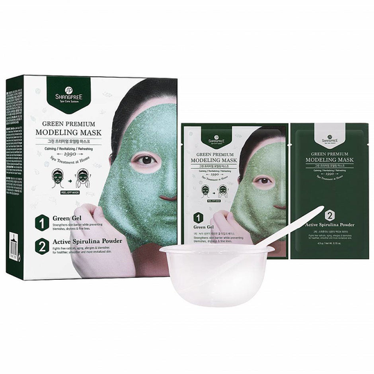 Green Premium Modeling Mask, 50 ml Shangpree Ansiktsmaske