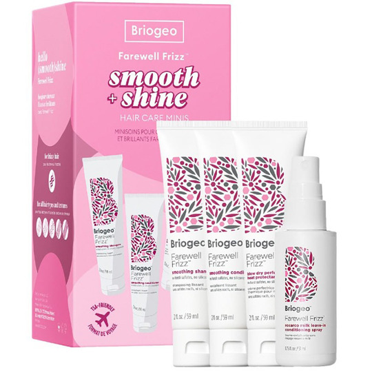 Farewell Frizz™ Smooth + Shine Hair Care Minis, Briogeo Pakke