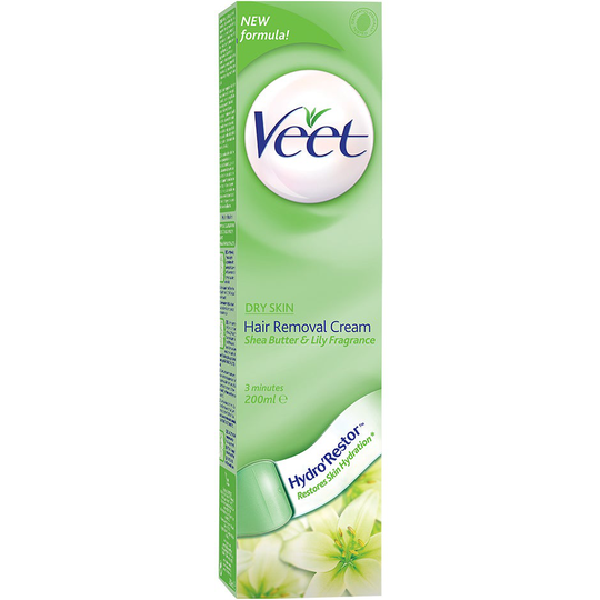 Hair Removal Cream For Dry Skin, 200 ml Veet Hårfjerningskrem