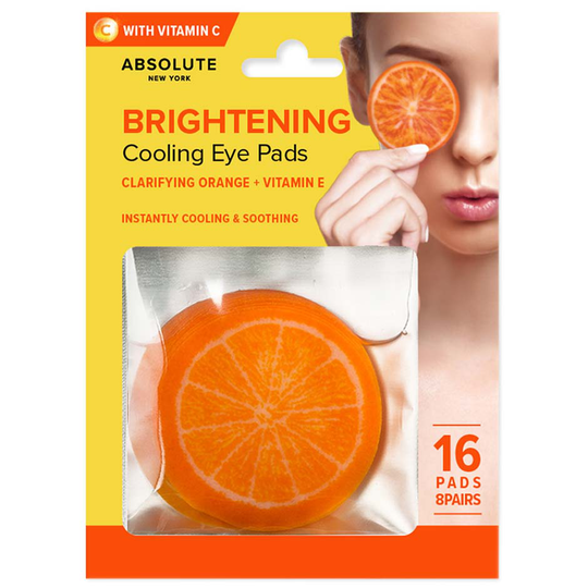 Brightening Eye Pad Orange 16pcs, 16 pcs Absolute New York Øyekrem