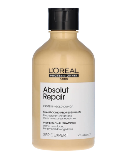 Loreal Absolut Repair Protein + Gold Quinoa Shampoo 300 ml
