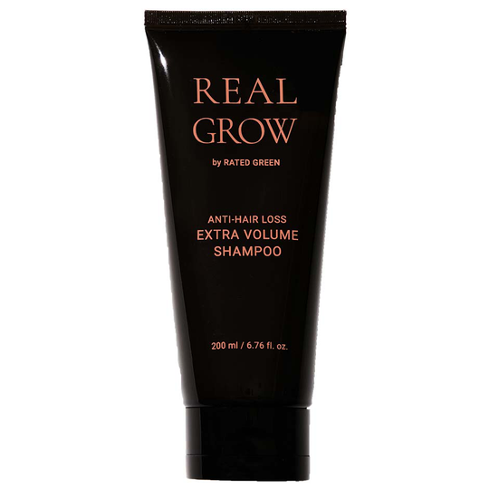 Real Grow Anti- Hair Loss Extra Volume Shapoo, 200 ml Rated Green Sjampo