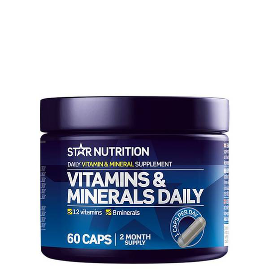 Star Nutrition Vitamins & Minerals Daily 60 kaps