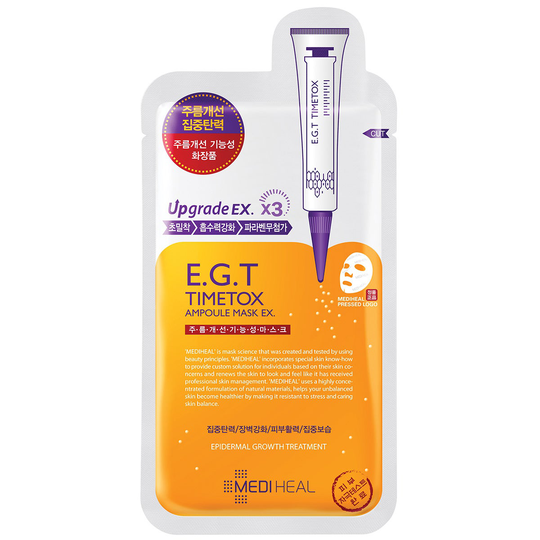 E.G.T Timetox Ampoule Mask, Mediheal Ansiktsmaske
