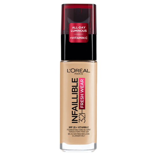 L'Oréal Paris Infaillible Fresh Wear 32H Liquid Foundation 100 Linen