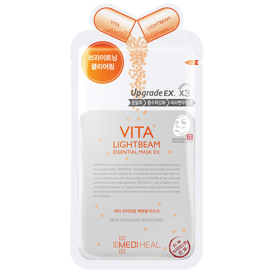 Vita Lightbeam Essential Mask, Mediheal Ansiktsmaske